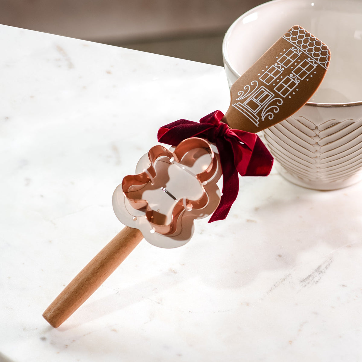 Gingerbread Spatula & Cookie Cutter Set
