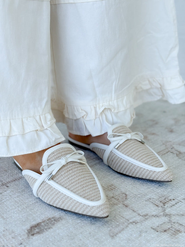Tip Included Mule – Ivory Combo
