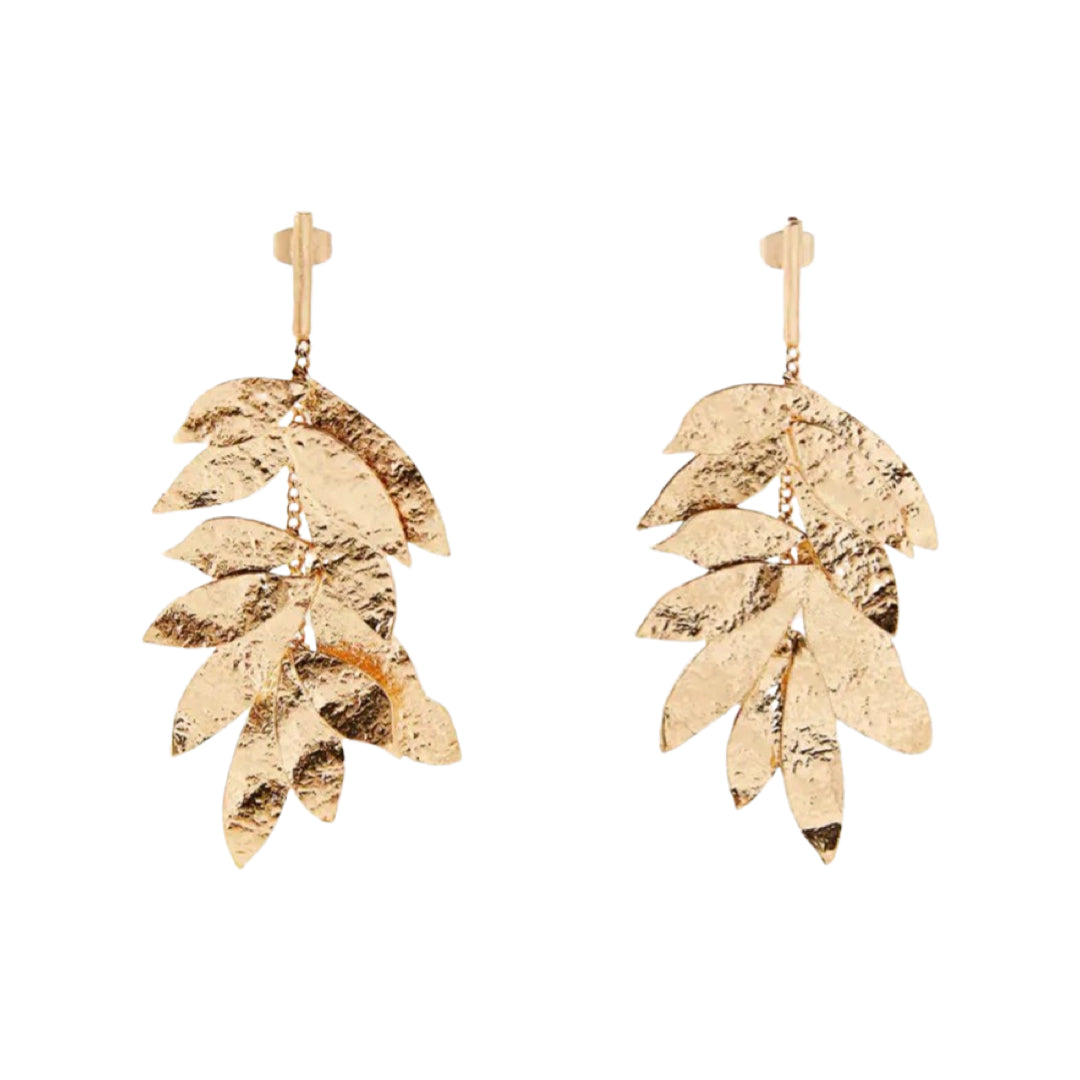 Cascading Gold Leaf Drop