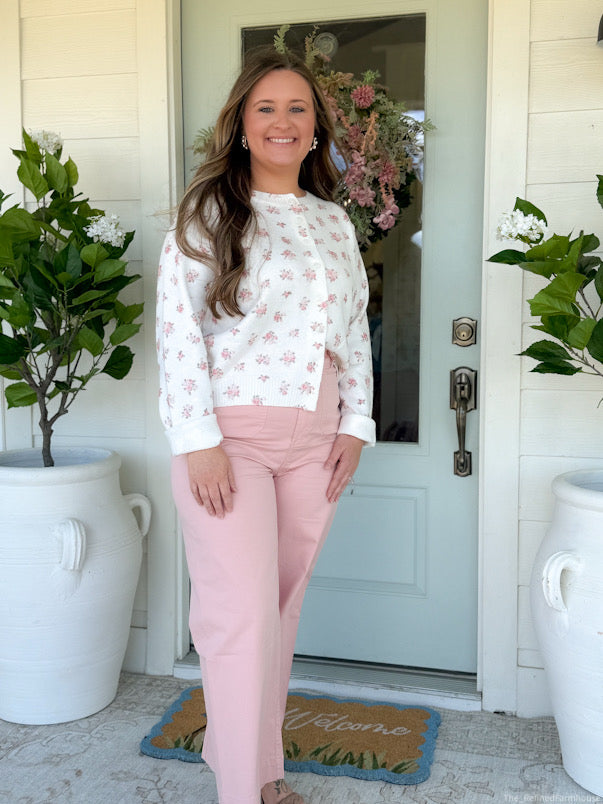 The Blushing Rose Pant