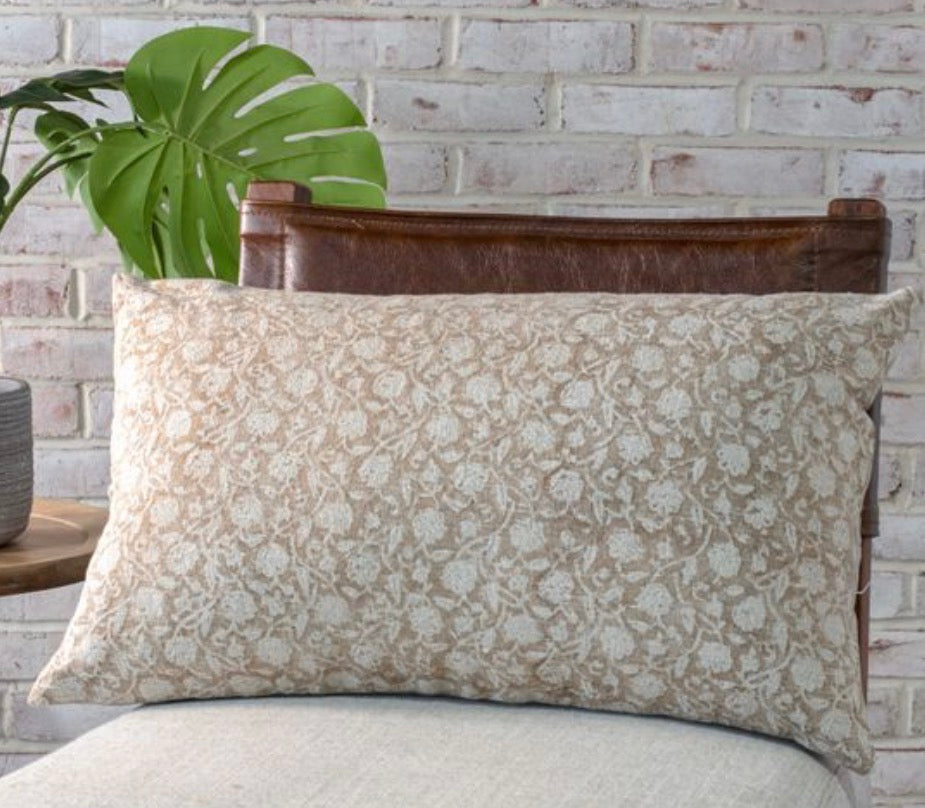 Sandy Floral Pillow
