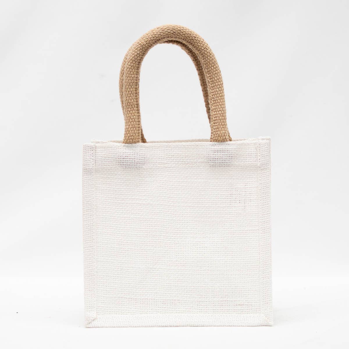 Wonderland Joy Petite Gift Tote White/Pink/Red 7x7x5