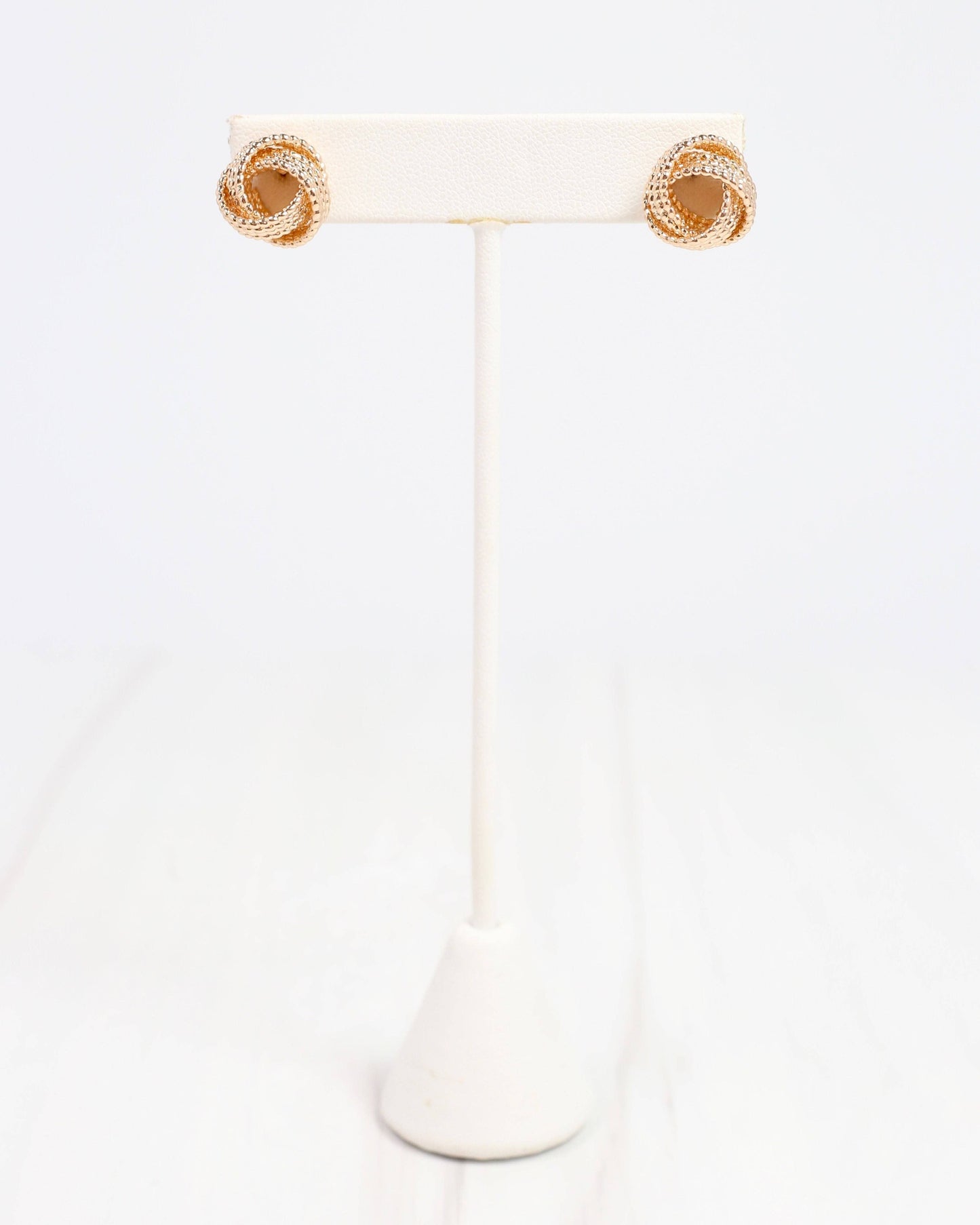 Therese Knot Earring Gold: Default
