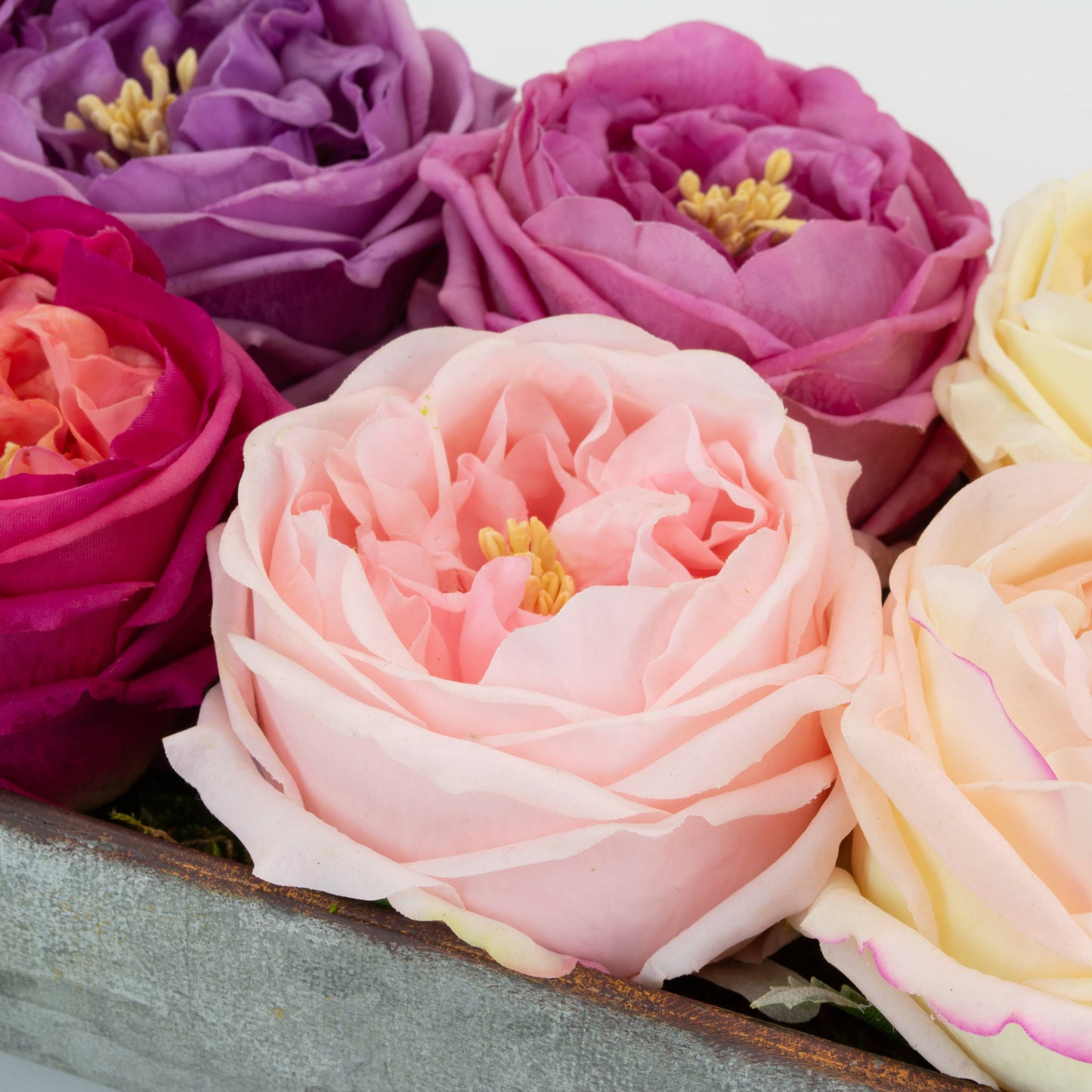Real Touch Light Pink 17" English Rose