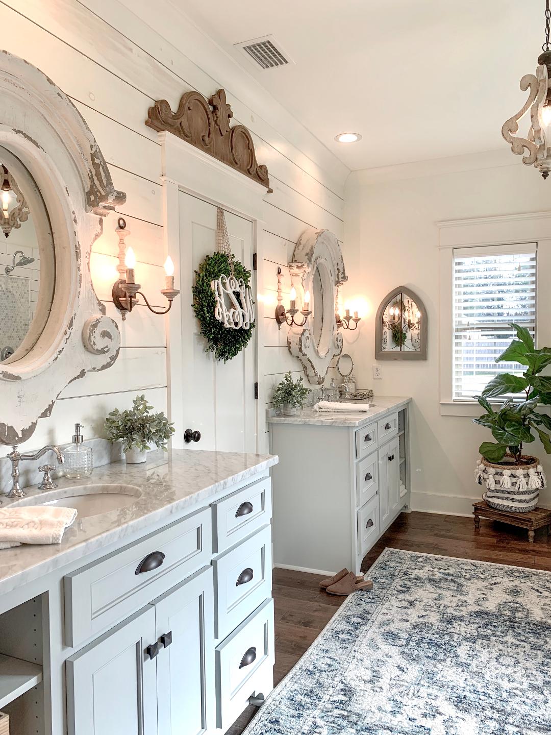 Our Cozy Farmhouse Bathroom Design