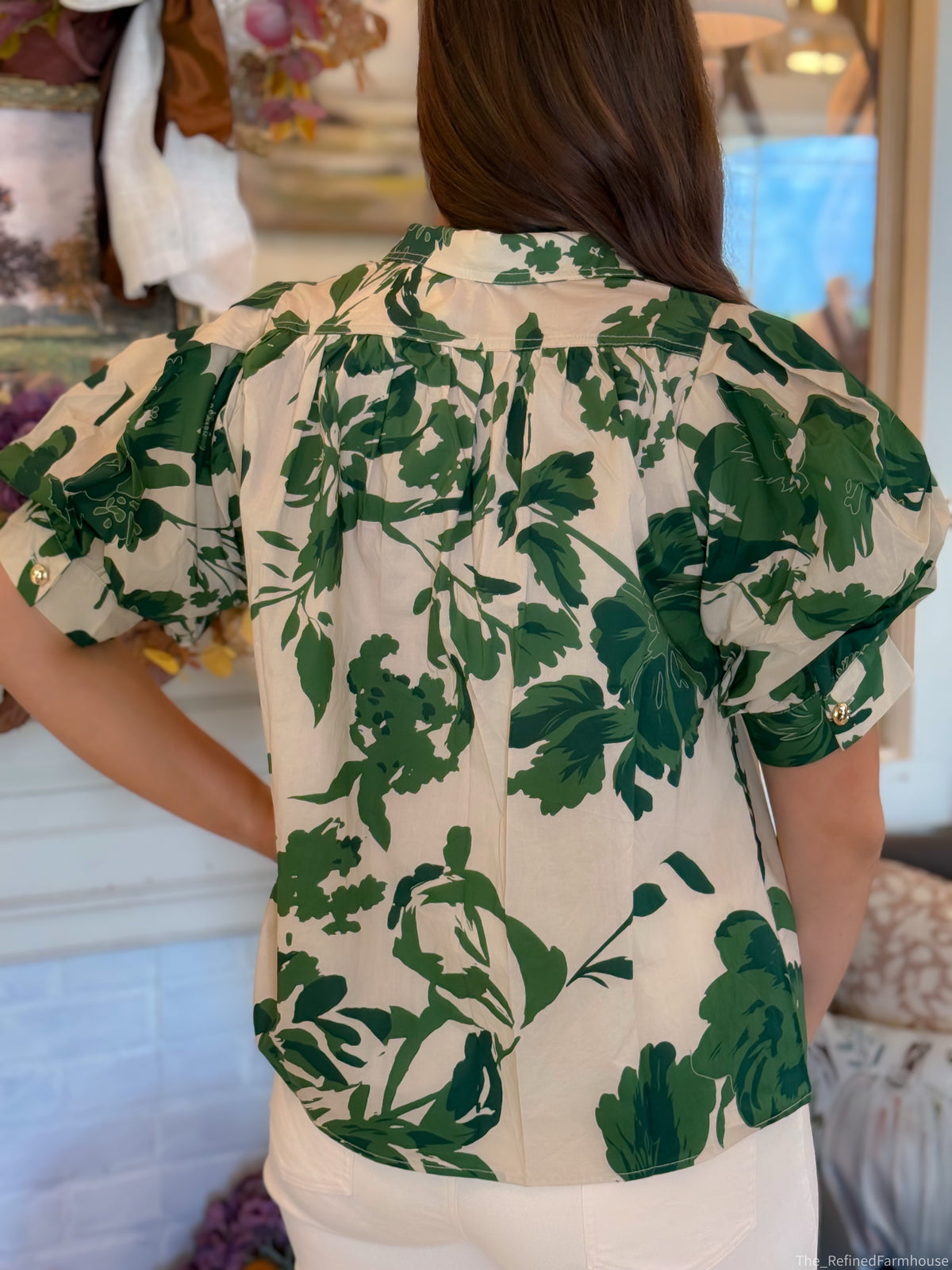 The Everly Botanical Top