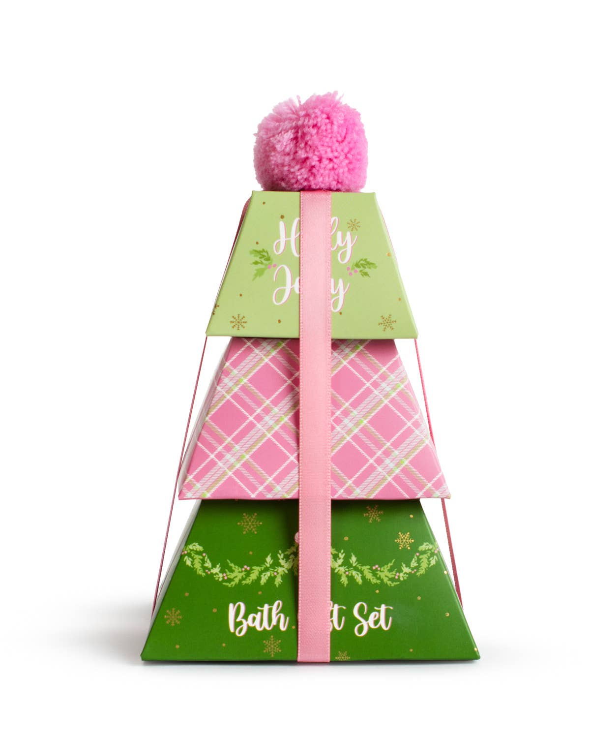 Holly Jolly Bath Gift Set - Sugar Plum Scented Scented