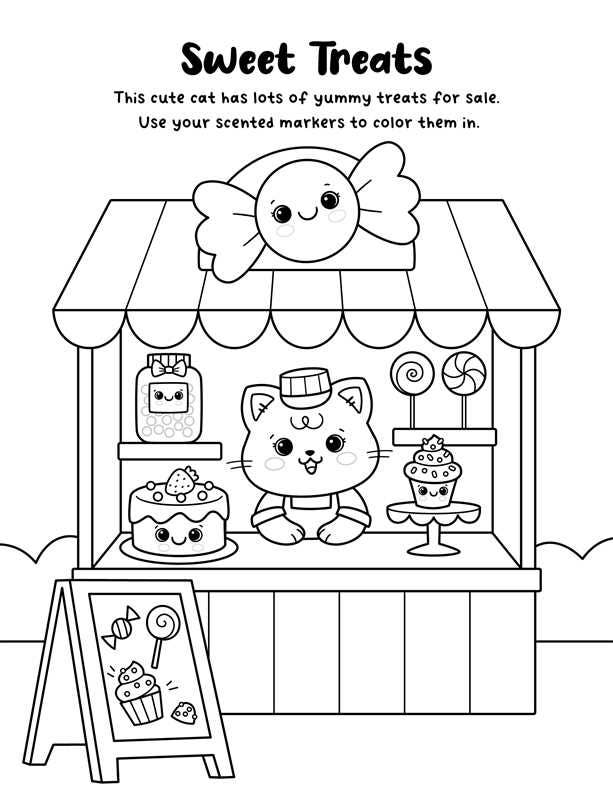 Colormania Sweet and Scented Coloring by IglooBooks