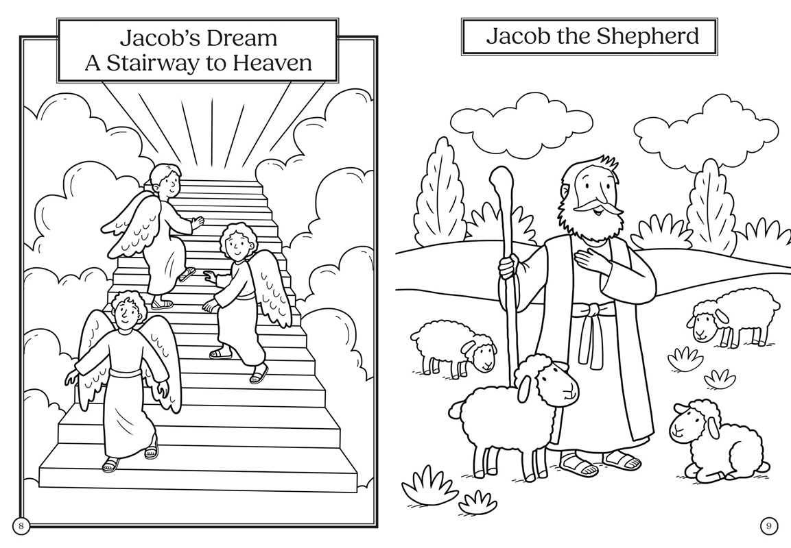 My First Bible Stories Coloring & Activity Book with 4 Crayons and 50+ Stickers by Editors of Silver Dolphin Books