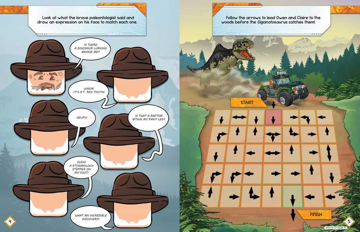 LEGO Jurassic World: Adventures of a Dino Expert! by AMEET Publishing