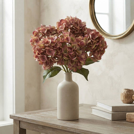 Harmony Hydrangea Stem 24" - Moody Mauve