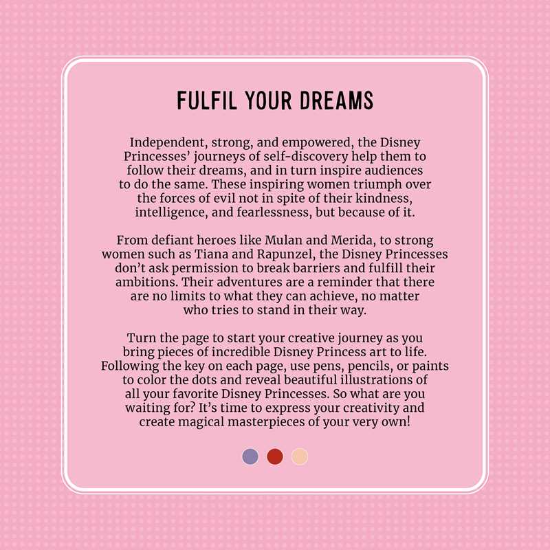 Disney Princess: Dot Coloring by IglooBooks