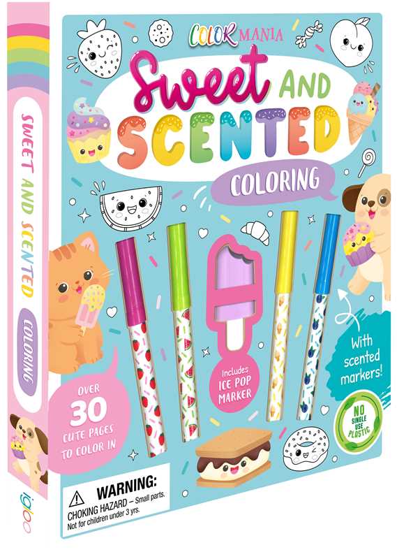 Colormania Sweet and Scented Coloring by IglooBooks