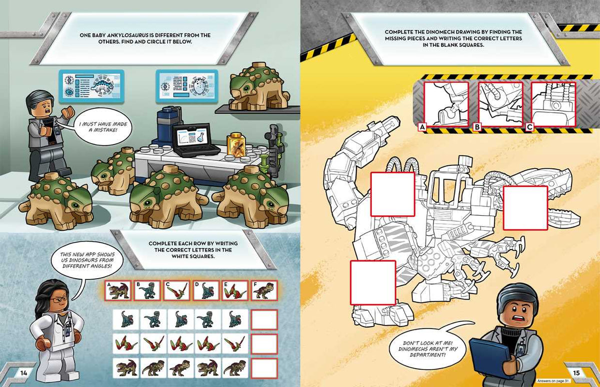 LEGO Jurassic World: Dino Lab Secrets by AMEET Publishing