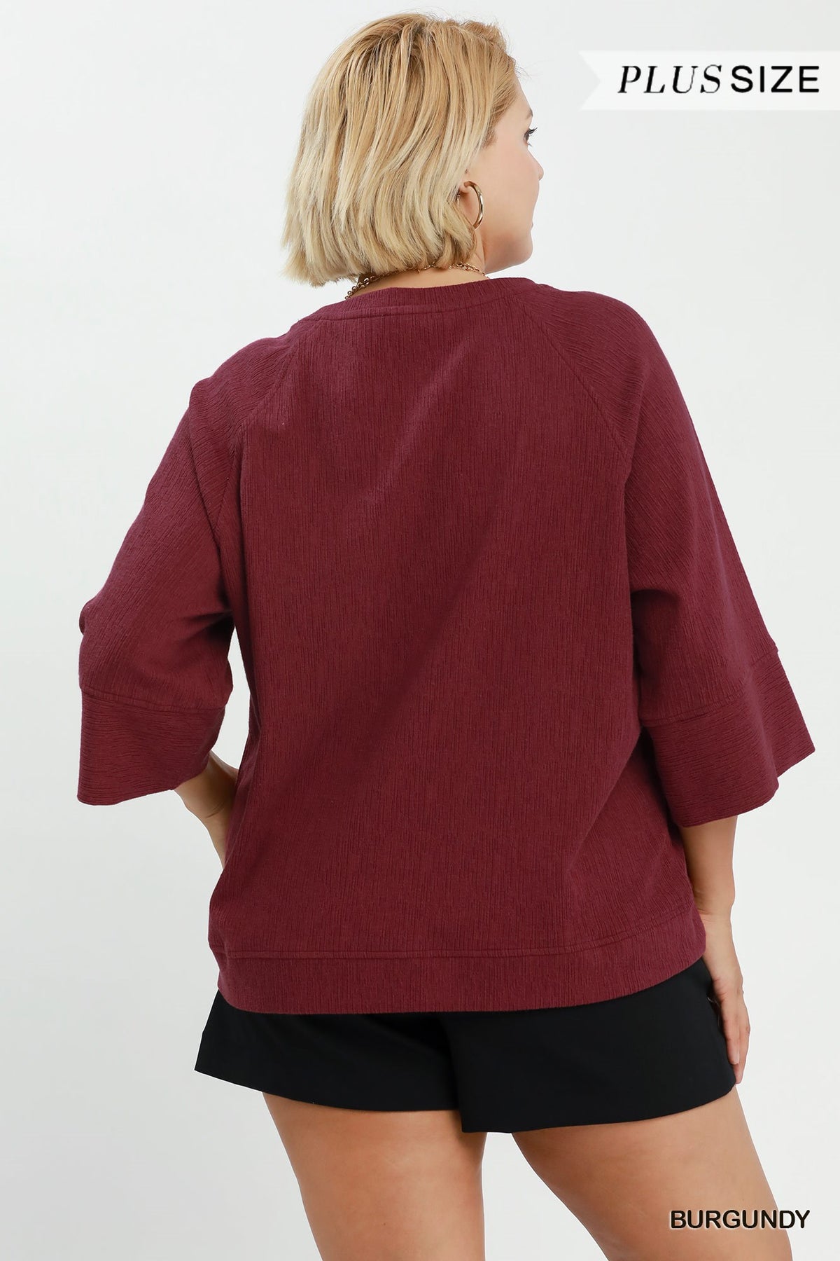 Cabernet Comfort Top- Curvy