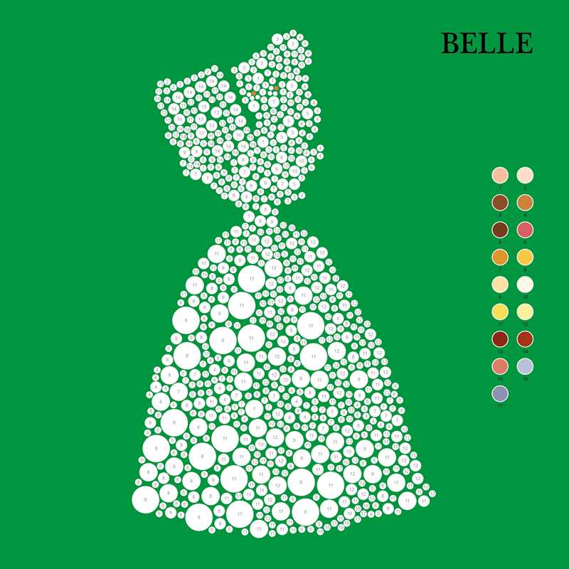 Disney Princess: Dot Coloring by IglooBooks
