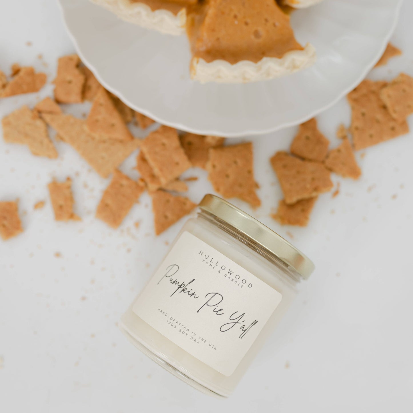 PUMPKIN PIE Y'ALL Candle