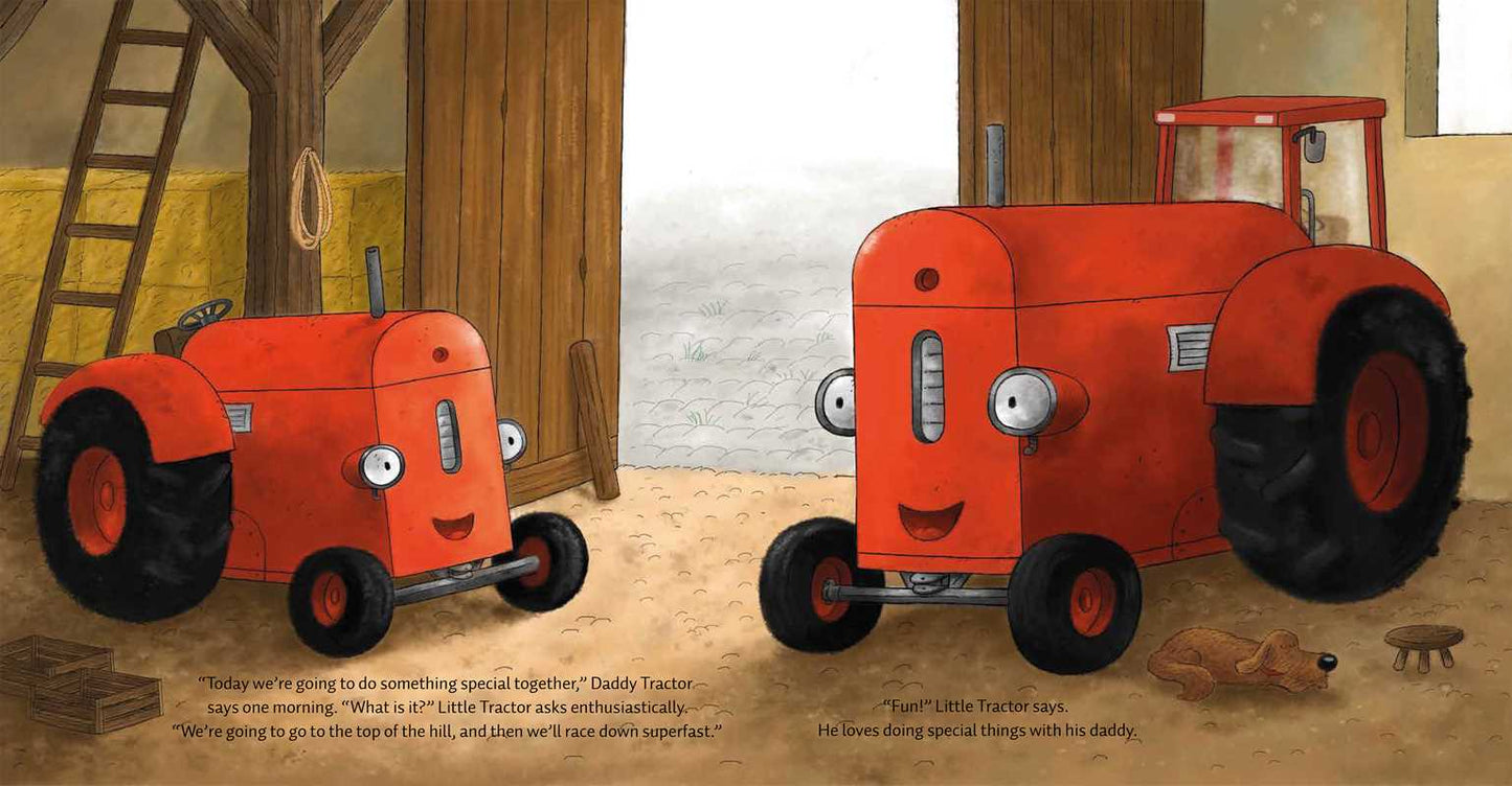 Little Tractor Is Brave by Natalie Quintart