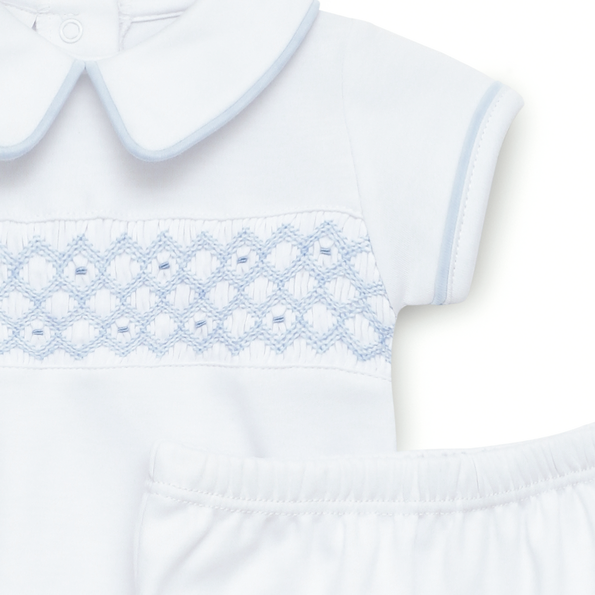 Charlie Smocked Diaper Cover Set