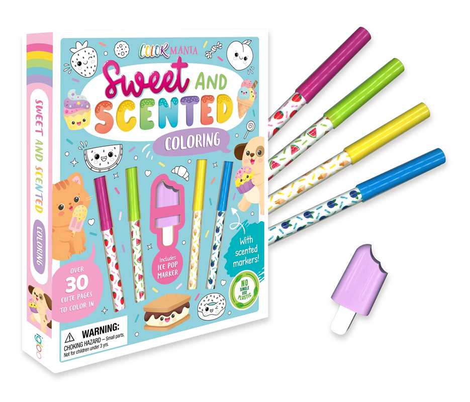 Colormania Sweet and Scented Coloring by IglooBooks