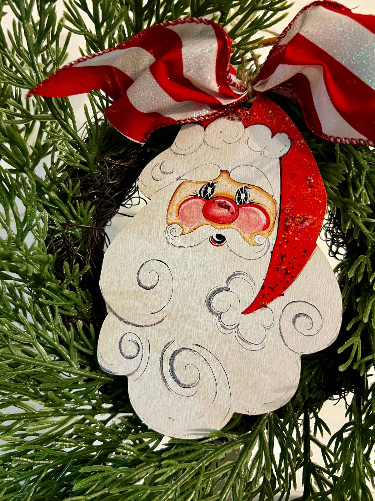 Santa ornament