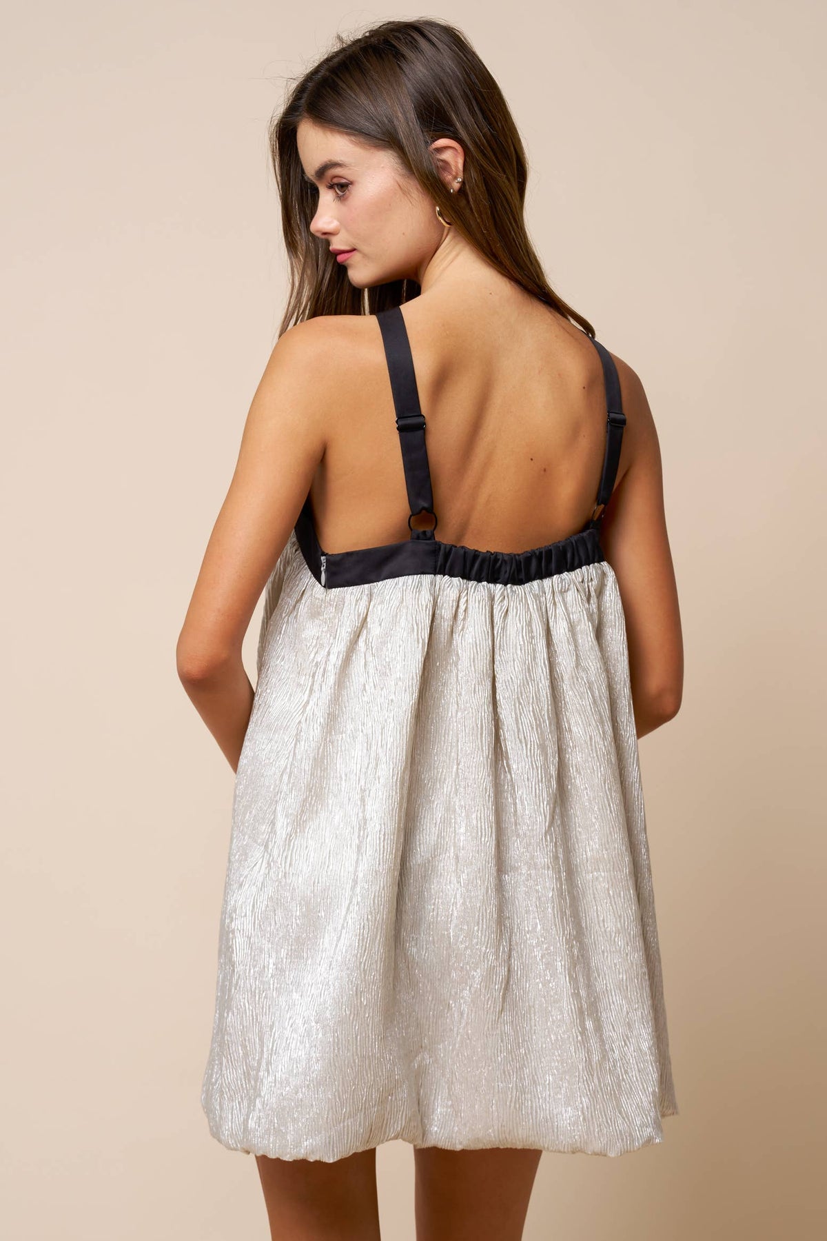 The Estelle Bow Mini Dress
