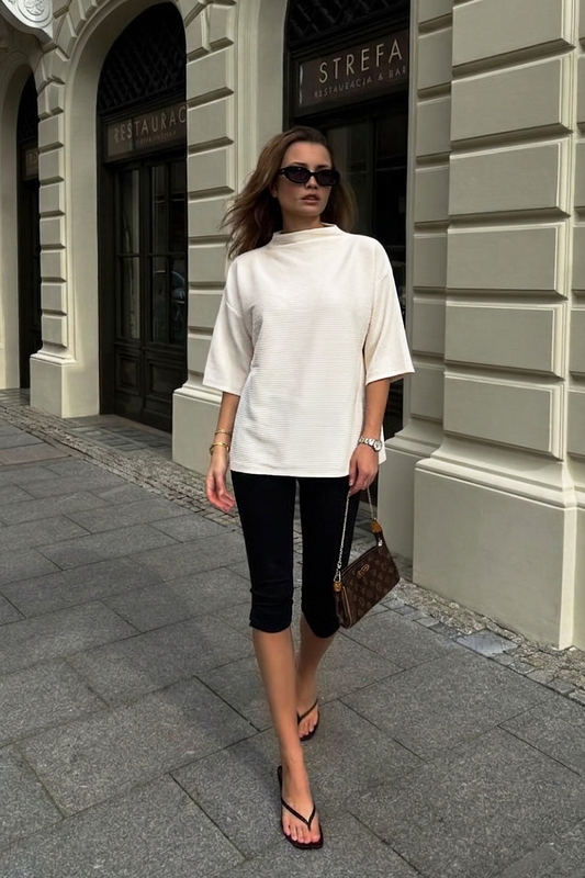 The Monroe Mock Neck Top