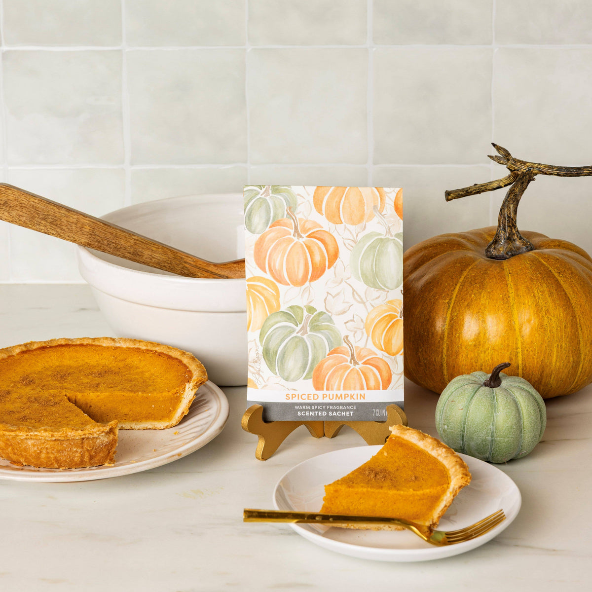 Spiced Pumpkin Sachets | Fall, Halloween