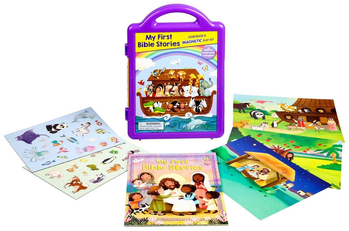 My First Bible Stories: Storybook & Magnetic Play Set by Lori C. Froeb