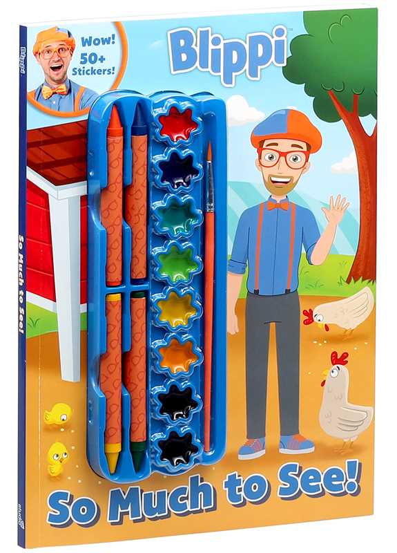 Blippi: So Much to See! by Editors of Studio Fun International