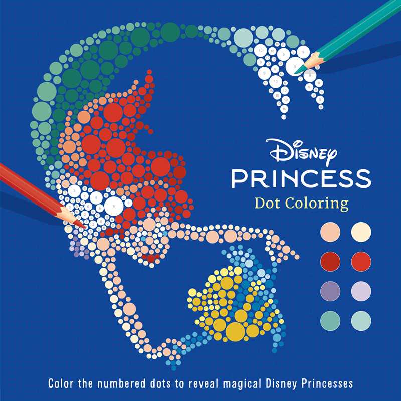 Disney Princess: Dot Coloring by IglooBooks