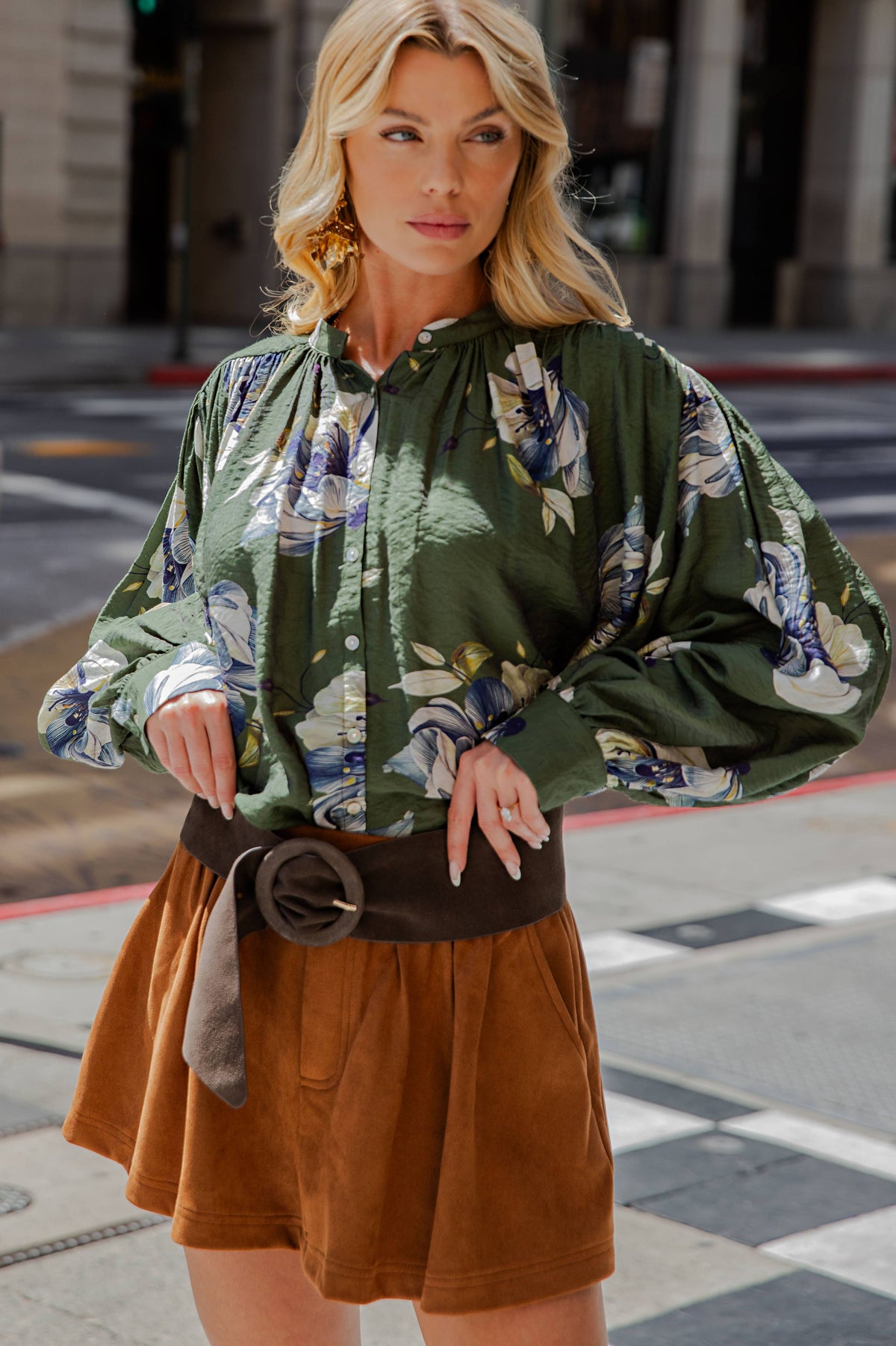 The Arden Floral Blouse