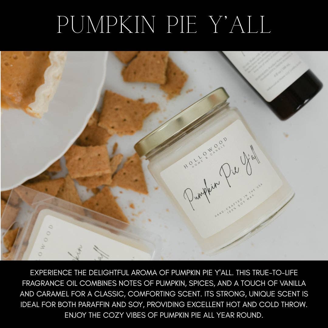 PUMPKIN PIE Y'ALL Candle