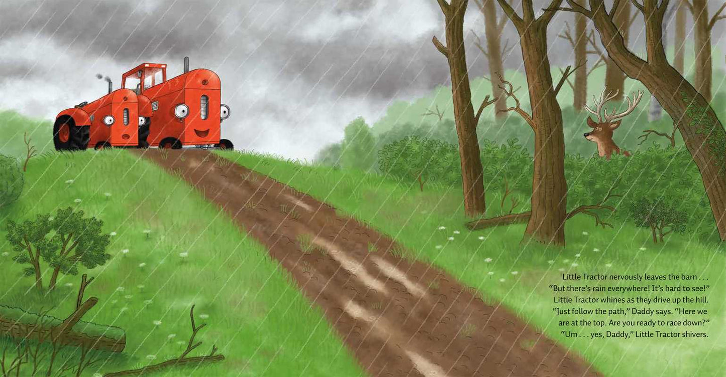 Little Tractor Is Brave by Natalie Quintart