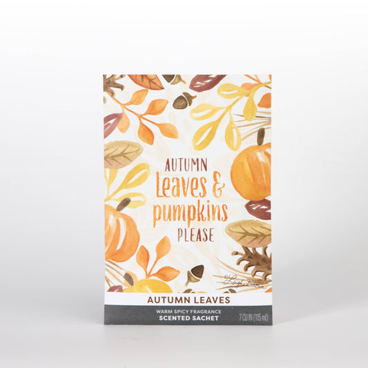 Autumn Leaves Sachets | Fall, Pumpkin Spice