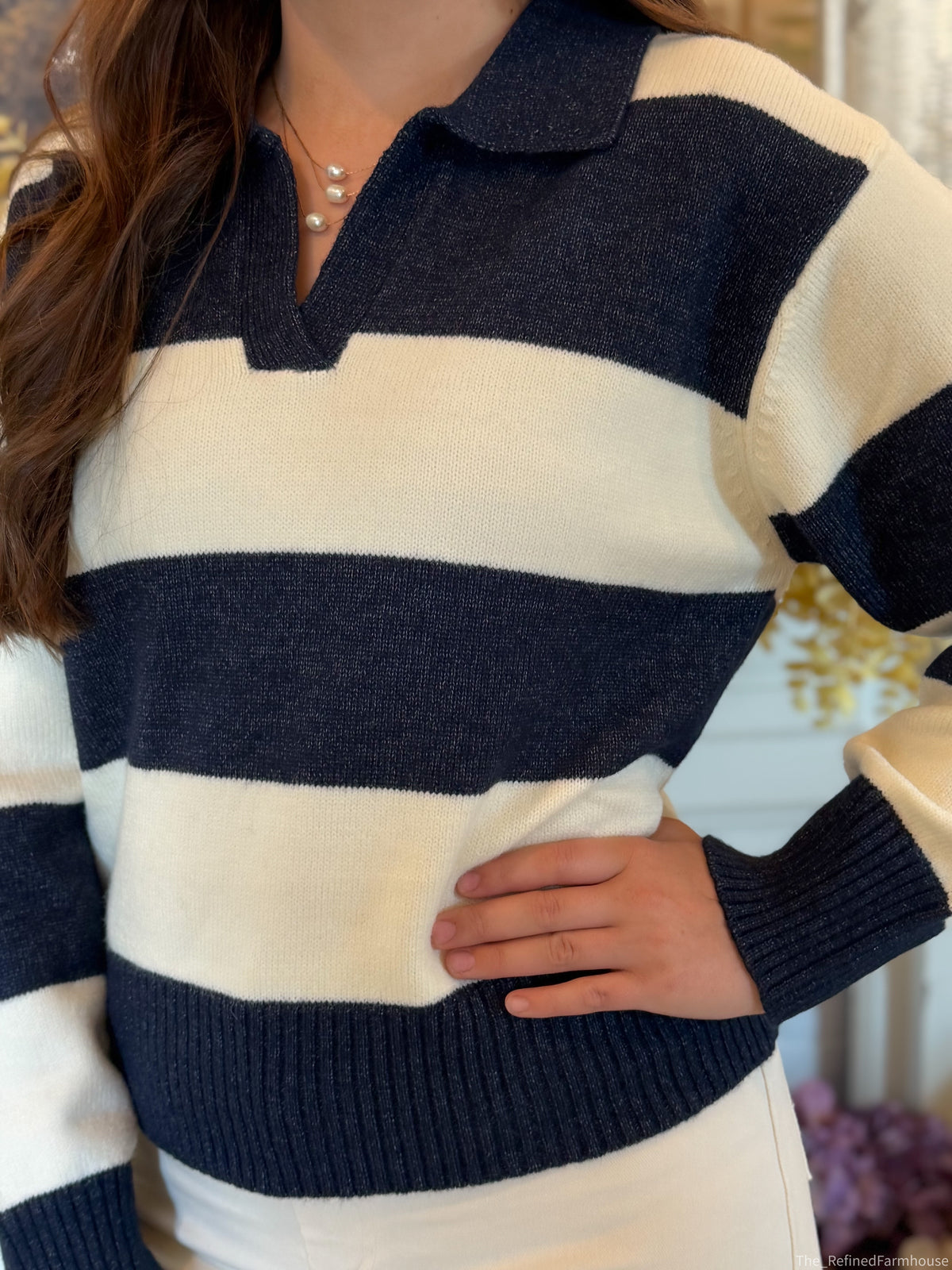 The Prescott Stripe Sweater