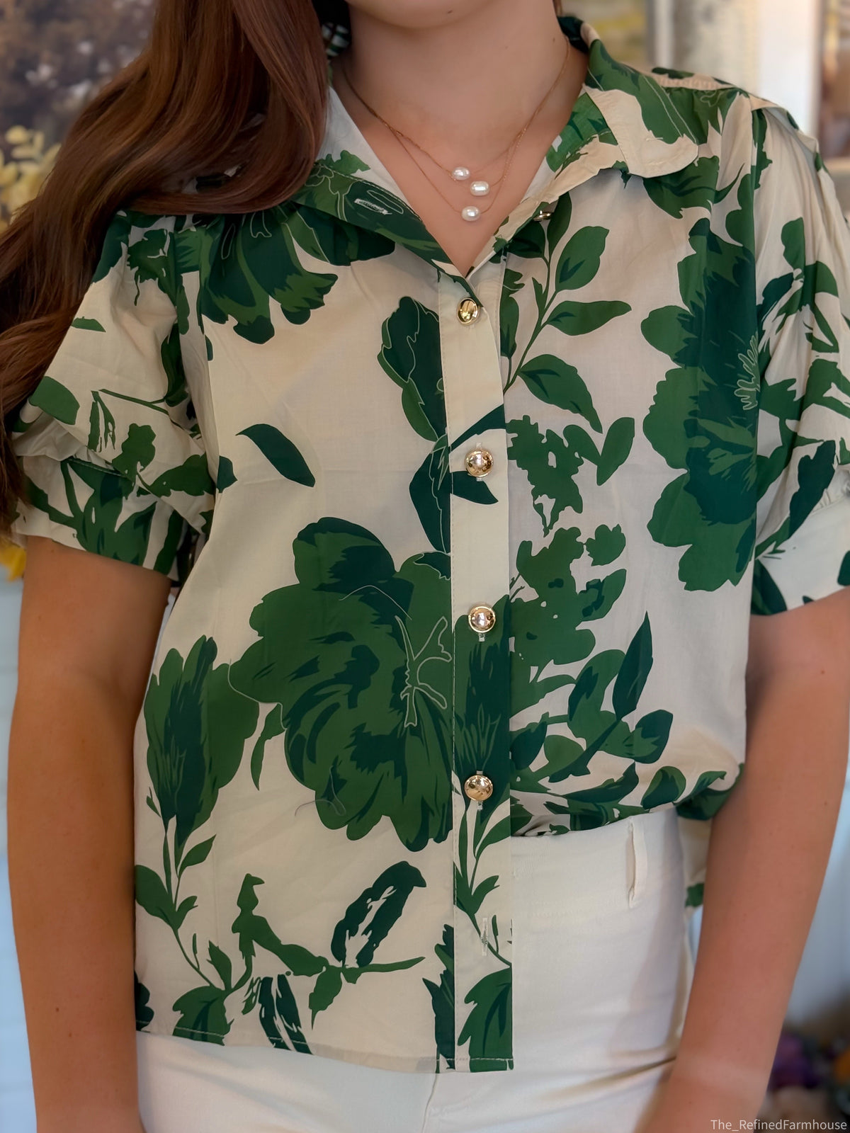 The Everly Botanical Top