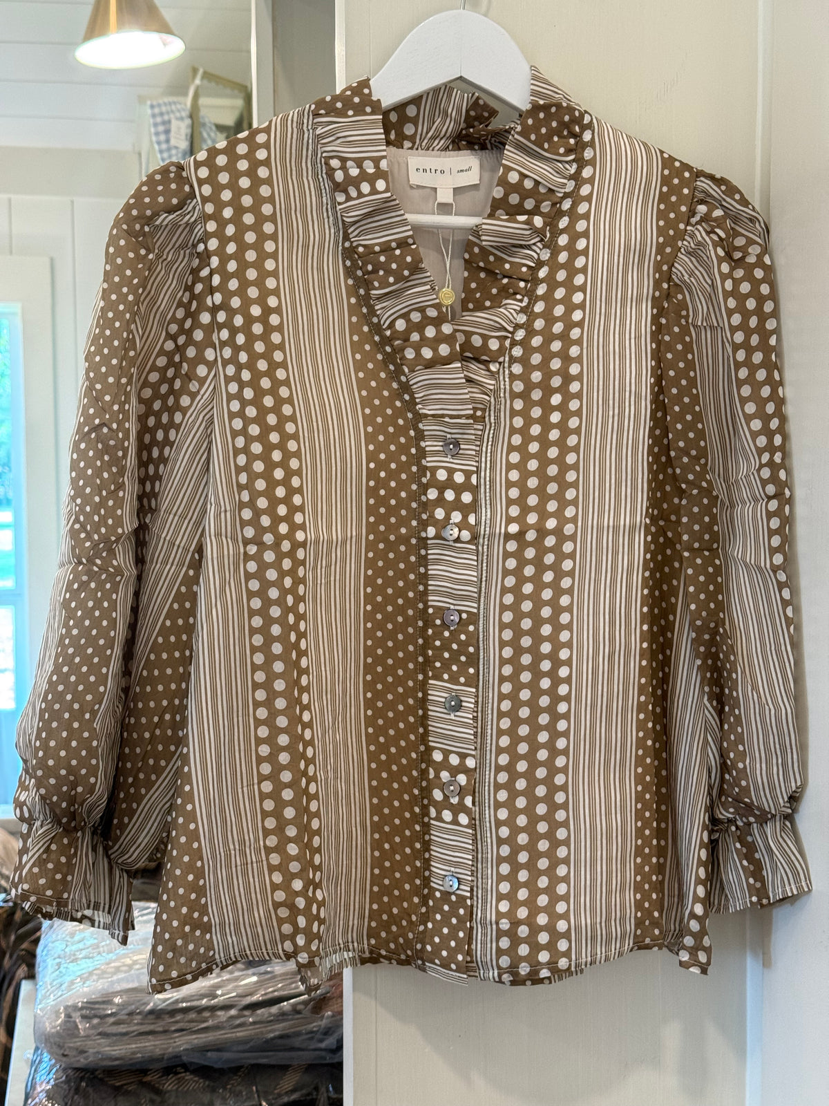 The Tessa Ruffle Blouse