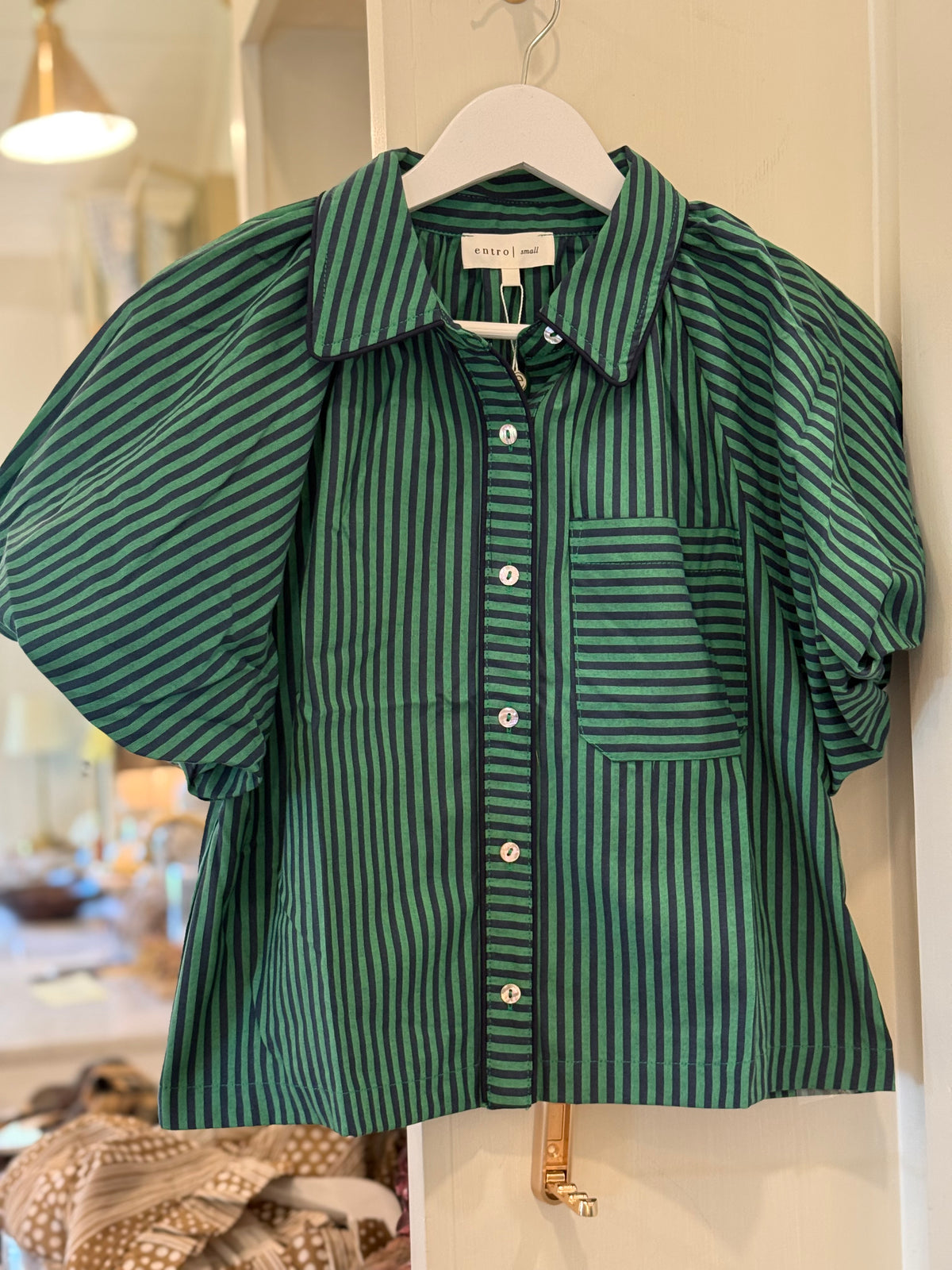 The Collins Stripe Top