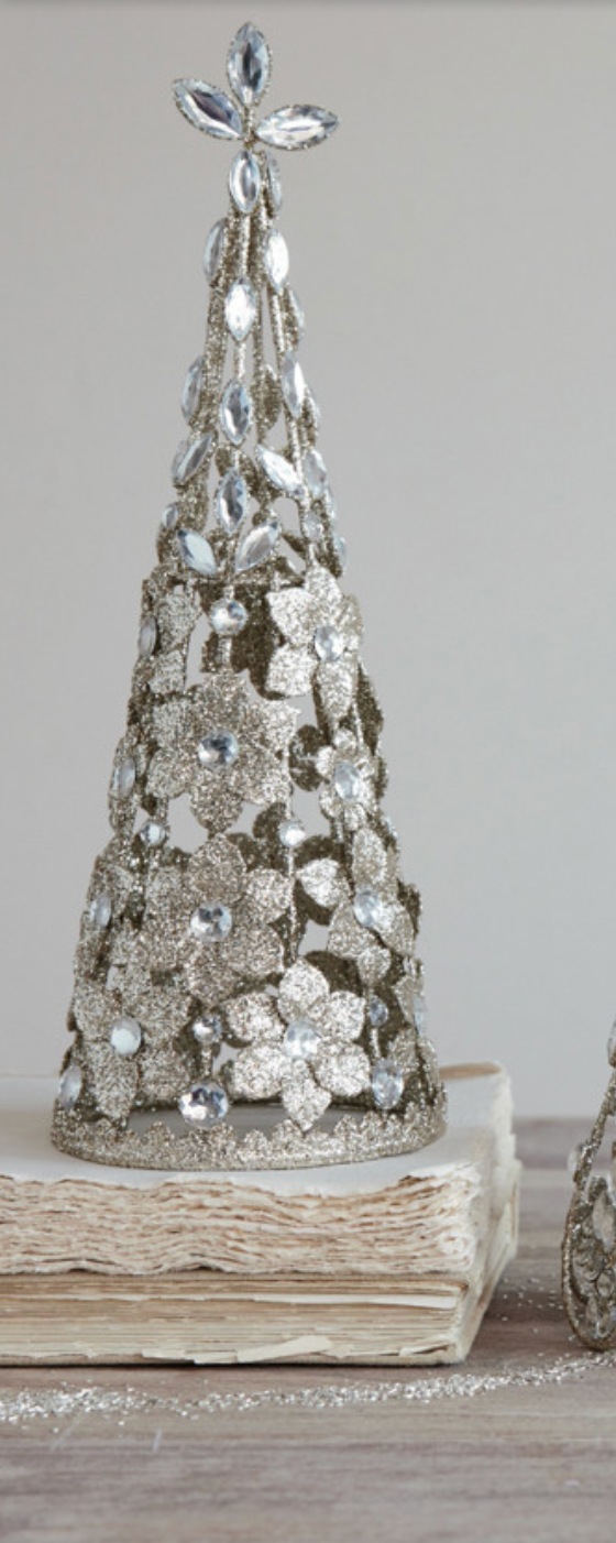 Tree with Acrylic Jewels & Glitter- 2 STYLES
