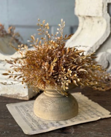 Ambermist Sage Half Sphere | 12"