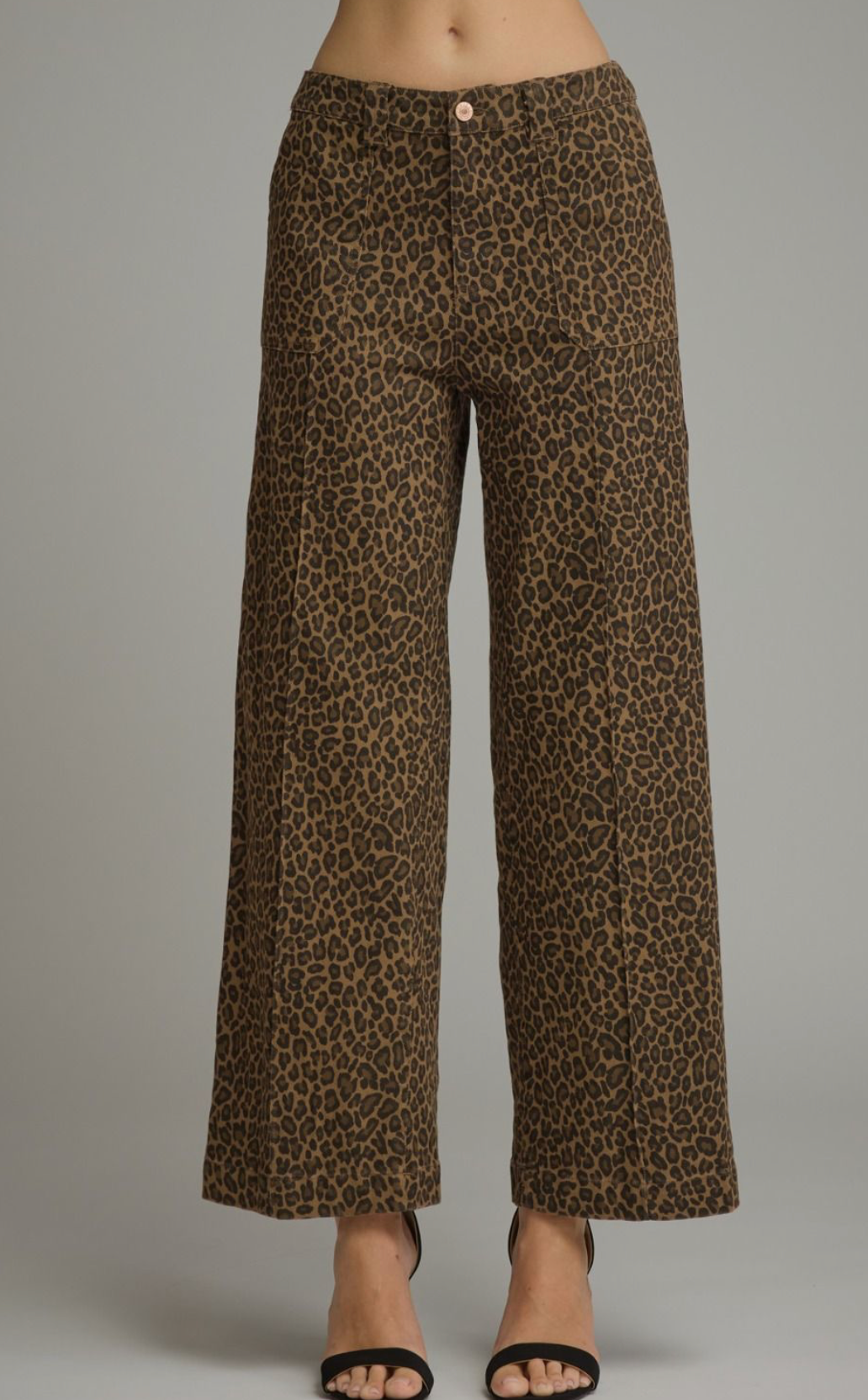 The Merritt Leopard Wide Leg Pants