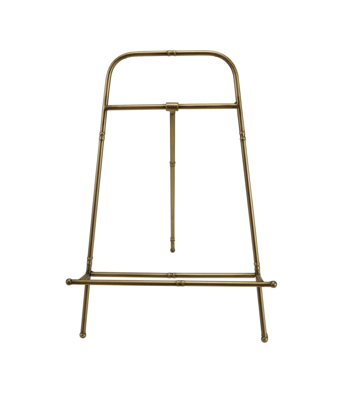 Metal Easel, Gold Finish
