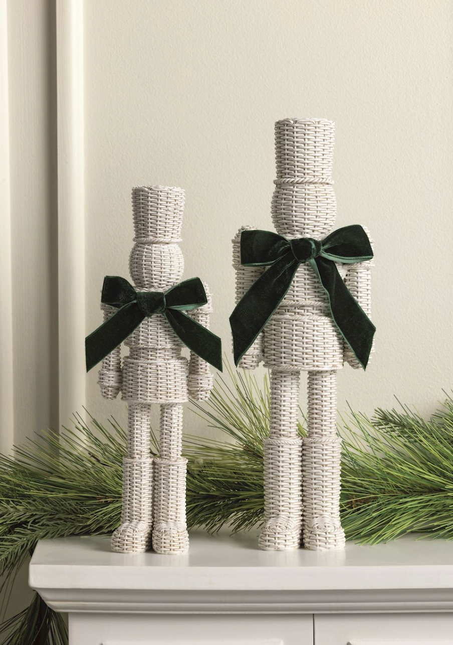 RESIN WICKER NUTCRACKER