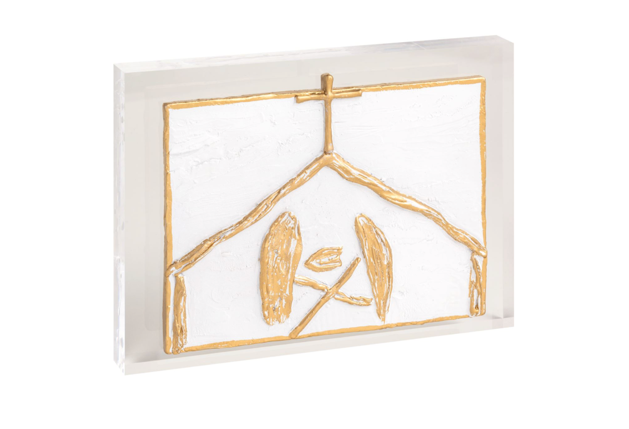 NATIVITY ACRYLIC PLAQUE
