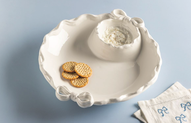 BOW CHIP & DIP SERVER