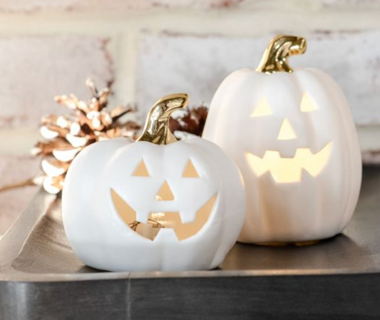 White Jack-O’-Lanterns