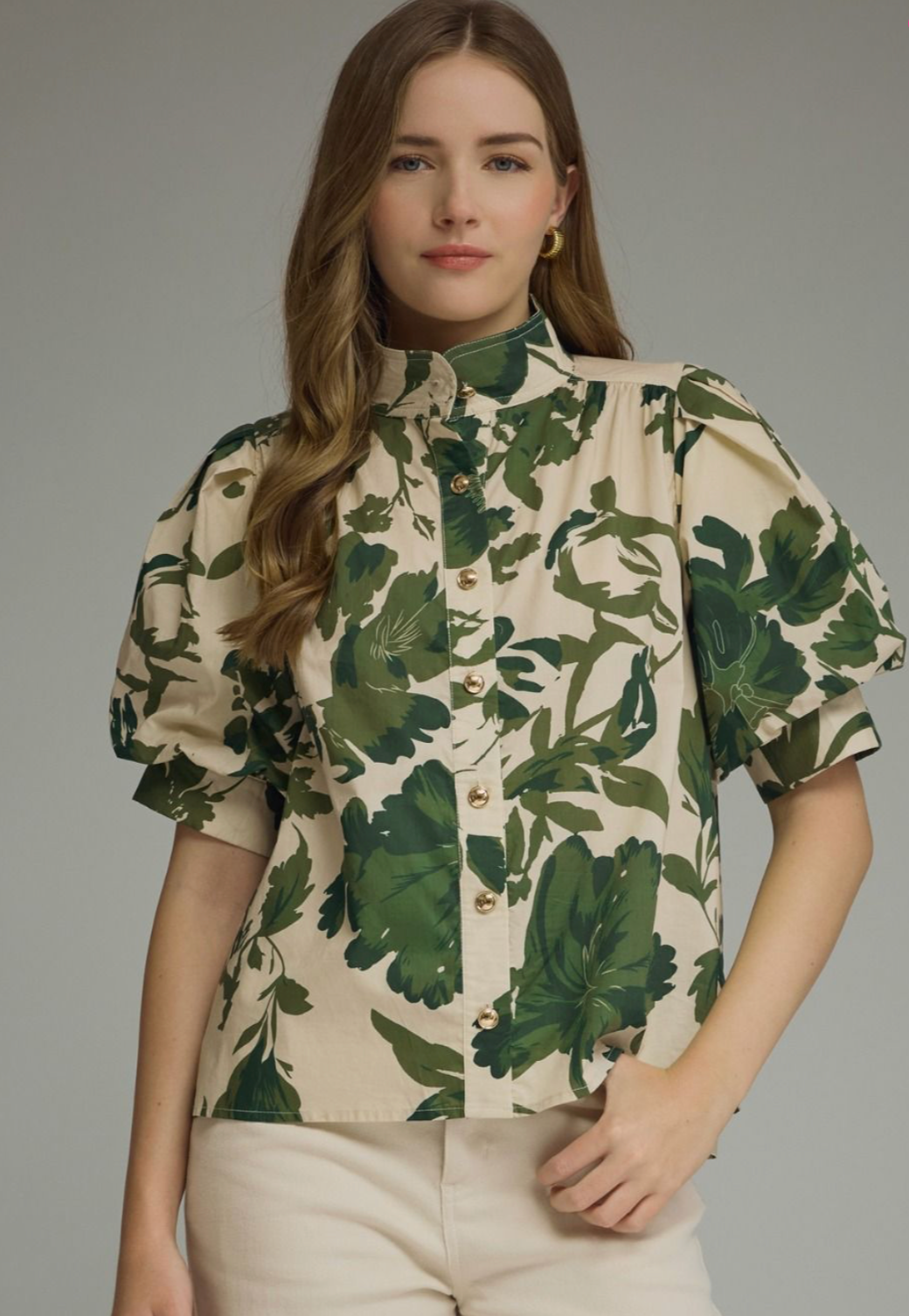The Everly Botanical Top