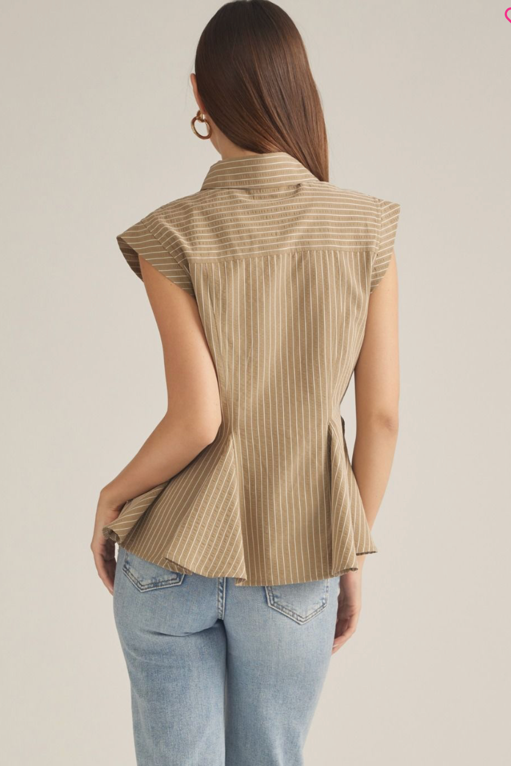 The Sutton Stripe Top