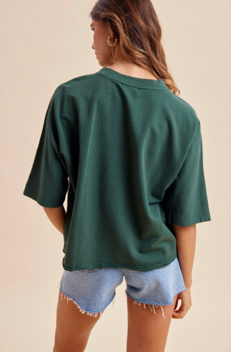 The Mallard Patchwork Top
